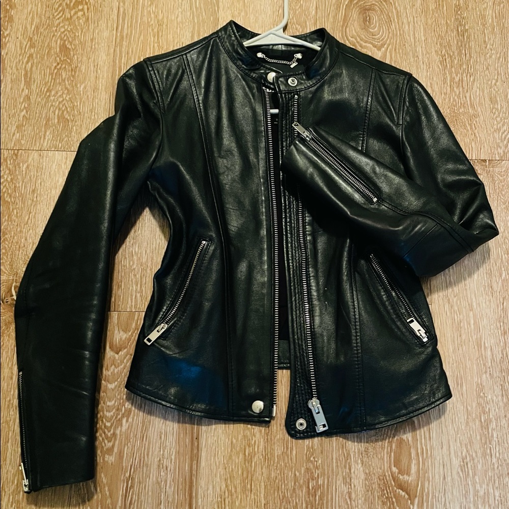 Diesel Leather Jacket size Small